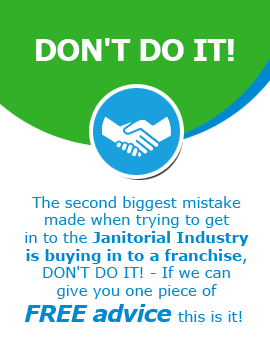 Don't make the mistake of buying in to a franchise!!! If we can offer you one piece of FREE advice this is it!